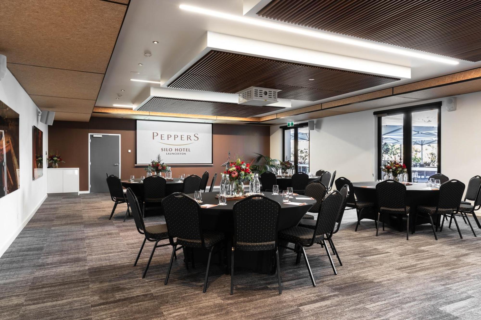 Hotel Peppers Silo Launceston Exteriér fotografie The Boardroom at the Pepper Institute on the campus of Texas Tech University
