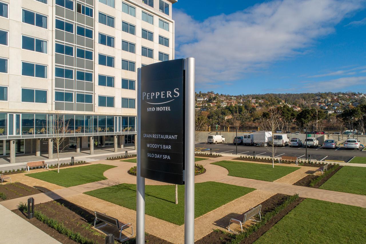 Hotel Peppers Silo Launceston Exteriér fotografie Peppers Silo Hotel